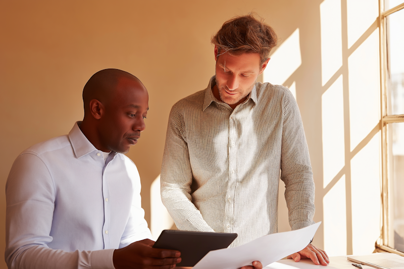 Riunione strategica di consulenza finanziaria